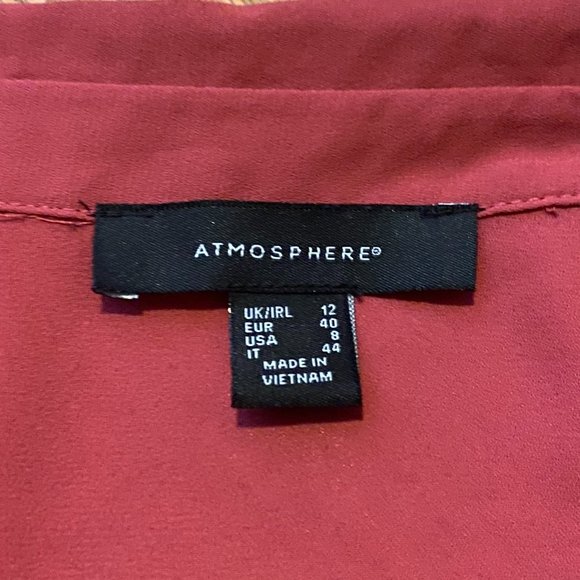 Dusty-red shirt with rivets - Picture 6 of 6